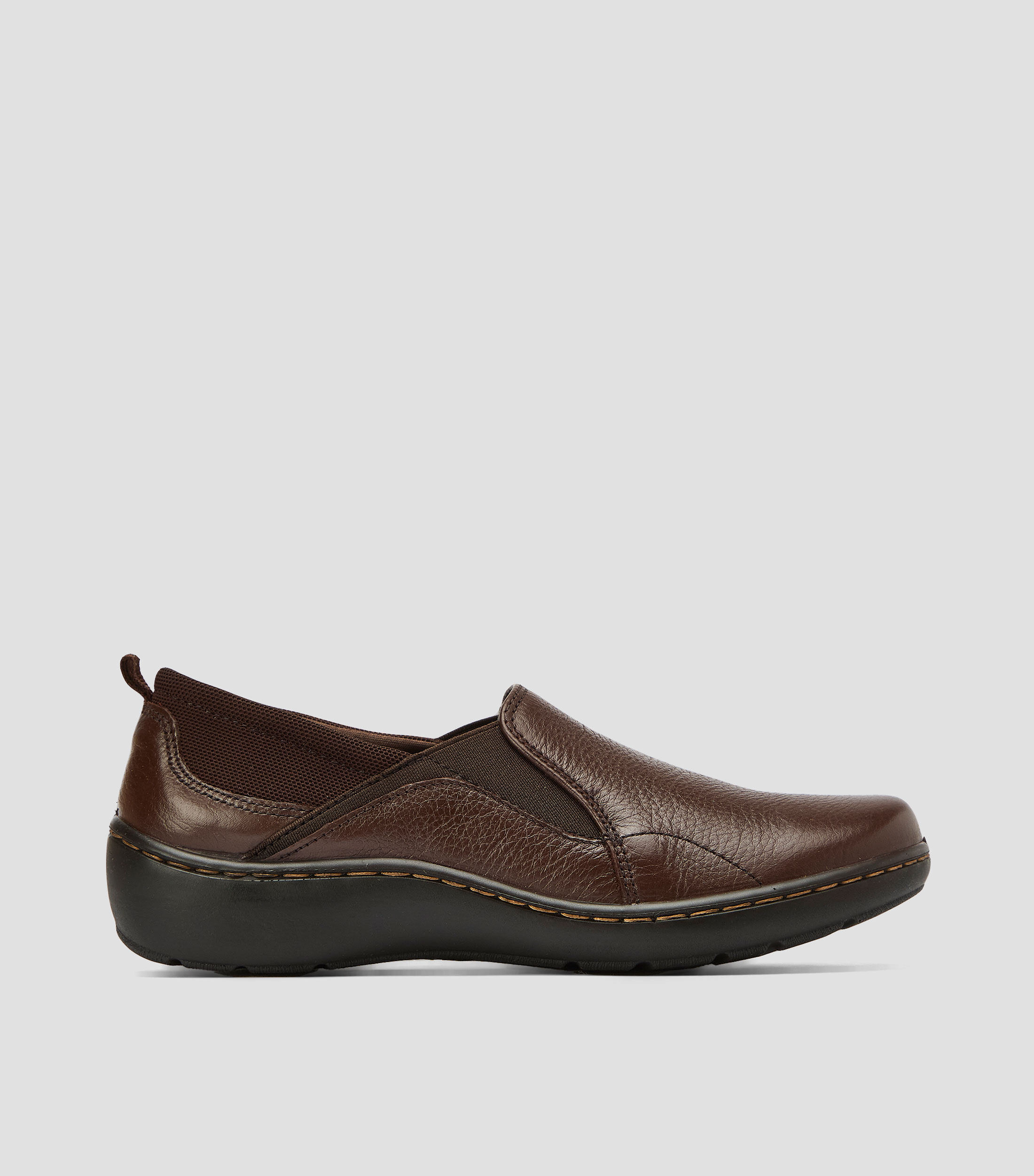 Mocasines Koral en piel vacuna lisos Mujer